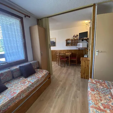 Apartment Skis Aux Pieds A Valmorel, Balcon, Proche Commerces, 4 Couchages - Fr-1-356-291